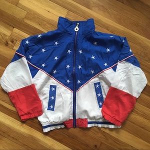 TODAY ONLY☀️Vintage American Flag Jacket